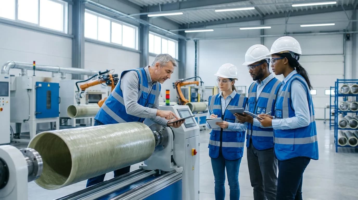 ICTQual Level 3 Award in GRP/GRE Pipe Manufacturing Techniques
