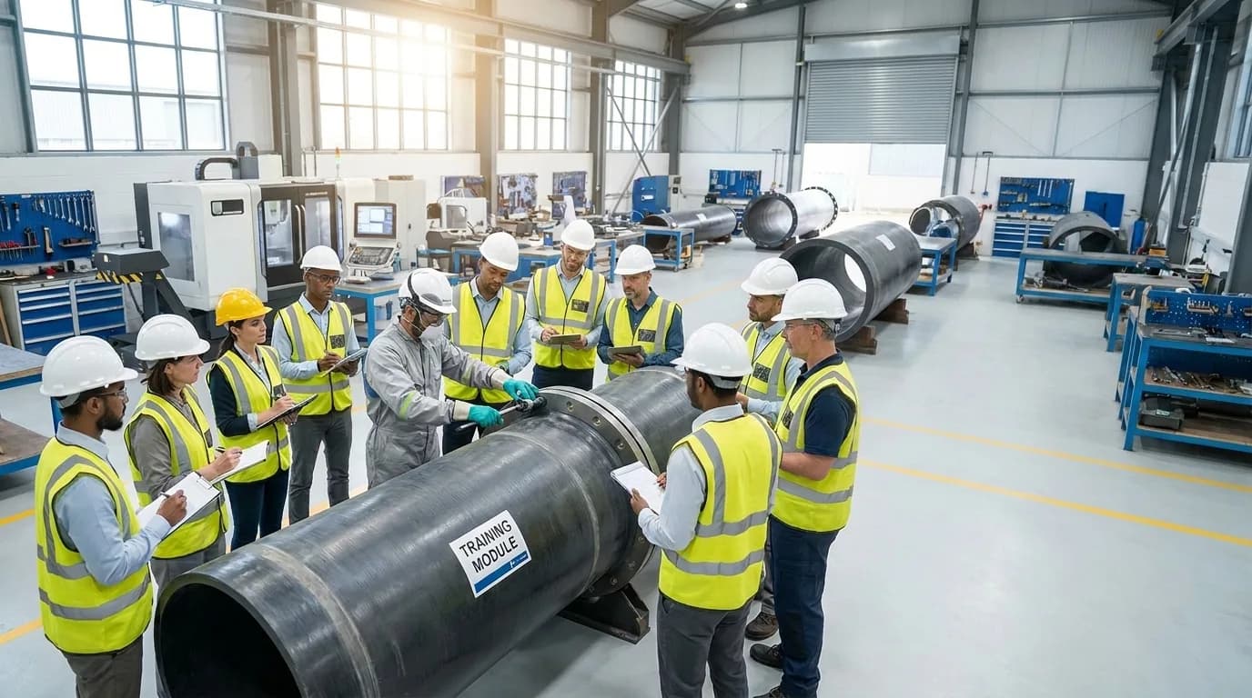 ICTQual Level 3 Award in Manufacturing GRP/GRE & HDPE Pipe